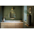Kit Kat Kiwi Green Gloss 29.7cm x 29.7cm (1.5cm x 14.5cm) Mosaic Tile