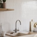 Kit Kat Long Blanco Crackle (2cm x 45cm) 13cm x 45cm Mosaic Tile