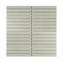 Kit Kat Mushroom Grey Matt 29.7cm x 29.7cm Mosaic Tile