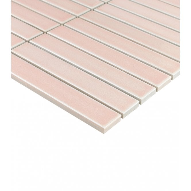 Kit Kat Pink 30cm x 29.6cm Mosaic Tile