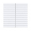 Kit Kat Plain White 30cm x 29.6cm Mosaic Tile