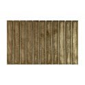 Kit Kat Shadow Gold 20.2cm x 32.9cm (2.7cm x 20cm) Mosaic Tile