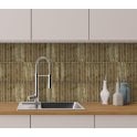 Kit Kat Shadow Gold 20.2cm x 32.9cm (2.7cm x 20cm) Mosaic Tile