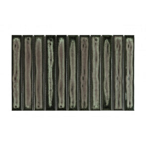 Kit Kat Shadow Green 20.2cm x 32.9cm (2.7cm x 20cm) Mosaic Tile