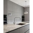 Kit Kat Speckle Stone Grey Gloss 29.9cm x 29.6cm (1.5cm x 14.5cm) Mosaic Tile