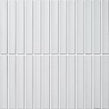 Kit Kat Speckle White Gloss 29.9cm x 29.6cm (1.5cm x 14.5cm) Mosaic Tile