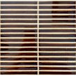Kit Kat Teapot Brown Gloss 29.7cm x 29.7cm (1.5cm x 14.5cm) Mosaic Tile