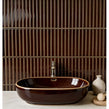 Kit Kat Teapot Brown Gloss 29.7cm x 29.7cm (1.5cm x 14.5cm) Mosaic Tile