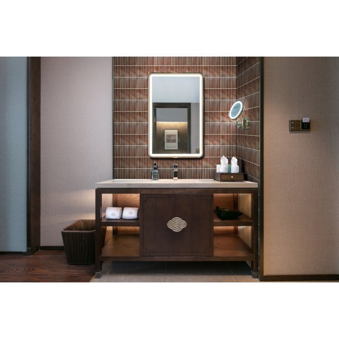 Kit Kat Teapot Brown Gloss 29.7cm x 29.7cm (1.5cm x 14.5cm) Mosaic Tile