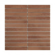 Kit Kat Terracotta 30cm x 30cm (2.2cm x 14.5cm) Mosaic Tile