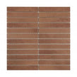 Kit Kat Terracotta 30cm x 30cm (2.2cm x 14.5cm) Mosaic Tile