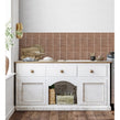 Kit Kat Terracotta 30cm x 30cm (2.2cm x 14.5cm) Mosaic Tile