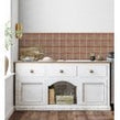 Kit Kat Terracotta 30cm x 30cm (2.2cm x 14.5cm) Mosaic Tile