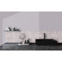 Kit Kat Terrazzo Blush Pink 30cm x 29.6cm Mosaic Tile