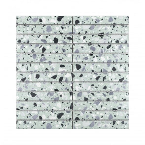 Kit Kat Terrazzo Mint 30cm x 29.6cm Mosaic Tile