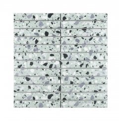 Kit Kat Terrazzo Mint 30cm x 29.6cm Mosaic Tile