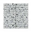 Kit Kat Terrazzo Pearl Grey 30cm x 29.6cm Mosaic Tile