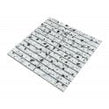 Kit Kat Terrazzo Pearl Grey 30cm x 29.6cm Mosaic Tile