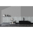 Kit Kat Terrazzo Pearl Grey 30cm x 29.6cm Mosaic Tile