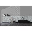 Kit Kat Terrazzo Pearl Grey 30cm x 29.6cm Mosaic Tile