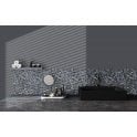 Kit Kat Terrazzo Smoke 30cm x 29.6cm Mosaic Tile