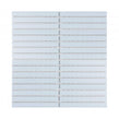 Kit Kat Tropical Blue Matt 29.7cm x 29.7cm Mosaic Tile