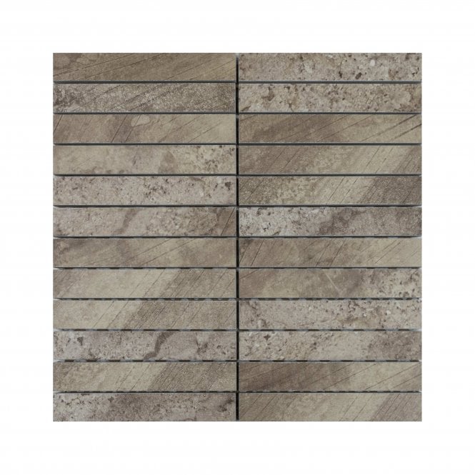 Kit Kat Wild Almond 30cm x 29.6cm Mosaic Tile