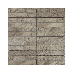 Kit Kat Wild Grey 30cm x 29.6cm Mosaic Tile