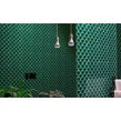 Knightsbridge Crackle Fan Green Mosaic 28.1cm x 29.6cm Mosaic Tile