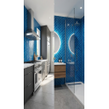 Knightsbridge Crackle Ocean Blue 6cm x 20cm Wall & Floor Tile