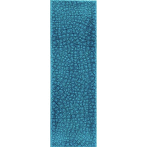 Knightsbridge Crackle Peacock 6cm x 20cm Wall & Floor Tile