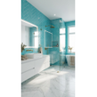 Knightsbridge Crackle Sky Blue 6cm x 20cm Wall & Floor Tile