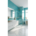 Knightsbridge Crackle Sky Blue 6cm x 20cm Wall & Floor Tile
