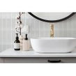 Knightsbridge Crackle White 6cm x 20cm Wall & Floor Tile