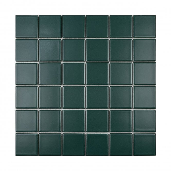 La Maison Buckingham Green 30.6cm x 30.6cm (4.8cm x 4.8cm) Square Mosaic Tile