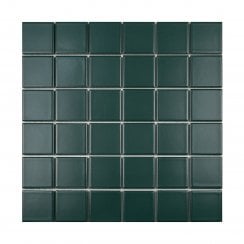 La Maison Buckingham Green 30.6cm x 30.6cm (4.8cm x 4.8cm) Square Mosaic Tile