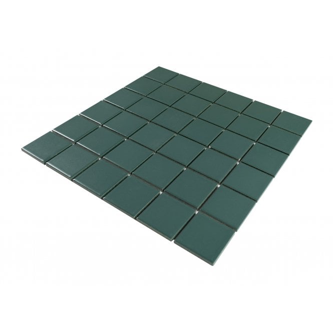 La Maison Buckingham Green 30.6cm x 30.6cm (4.8cm x 4.8cm) Square Mosaic Tile