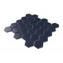 La Maison Denim Blue 27.2cm x 28.2cm (5.1cm x 5.9cm) Hexagon Mosaic Tile