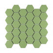 La Maison Lime 27.2cm x 28.2cm (5.1cm x 5.9cm) Hexagon Mosaic Tile