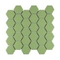 La Maison Lime 27.2cm x 28.2cm (5.1cm x 5.9cm) Hexagon Mosaic Tile