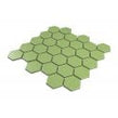 La Maison Lime 27.2cm x 28.2cm (5.1cm x 5.9cm) Hexagon Mosaic Tile