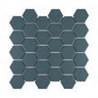 La Maison Peacock 27.2cm x 28.2cm (5.1cm x 5.9cm) Hexagon Mosaic Tile