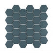 La Maison Peacock 27.2cm x 28.2cm (5.1cm x 5.9cm) Hexagon Mosaic Tile