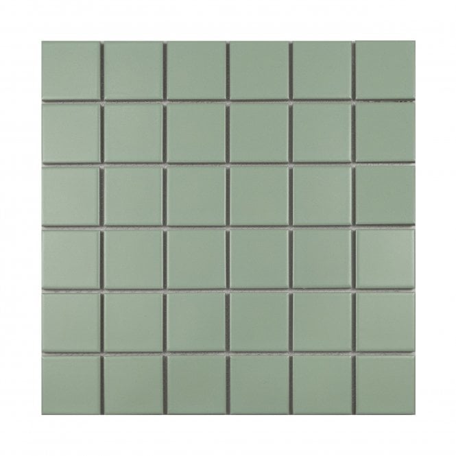La Maison Spearmint 30.6cm x 30.6cm Square Mosaic Tile