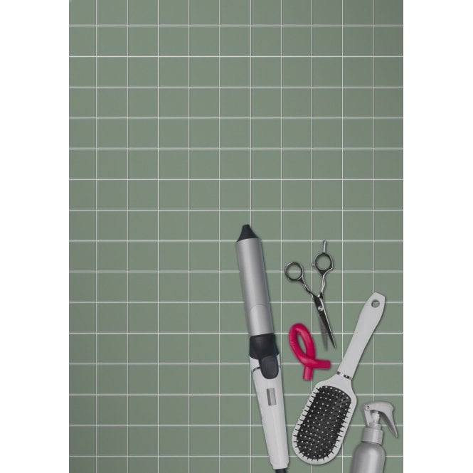 La Maison Spearmint 30.6cm x 30.6cm Square Mosaic Tile