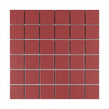 La Maison Strawberry Red 30.6cm x 30.6cm (4.8cm x 4.8cm) Square Mosaic Tile