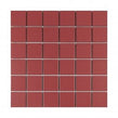 La Maison Strawberry Red 30.6cm x 30.6cm (4.8cm x 4.8cm) Square Mosaic Tile