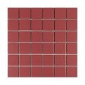 La Maison Strawberry Red 30.6cm x 30.6cm (4.8cm x 4.8cm) Square Mosaic Tile