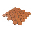 La Maison Tangerine 27.2cm x 28.2cm (5.1cm x 5.9cm) Hexagon Mosaic Tile