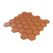 La Maison Tangerine 27.2cm x 28.2cm (5.1cm x 5.9cm) Hexagon Mosaic Tile